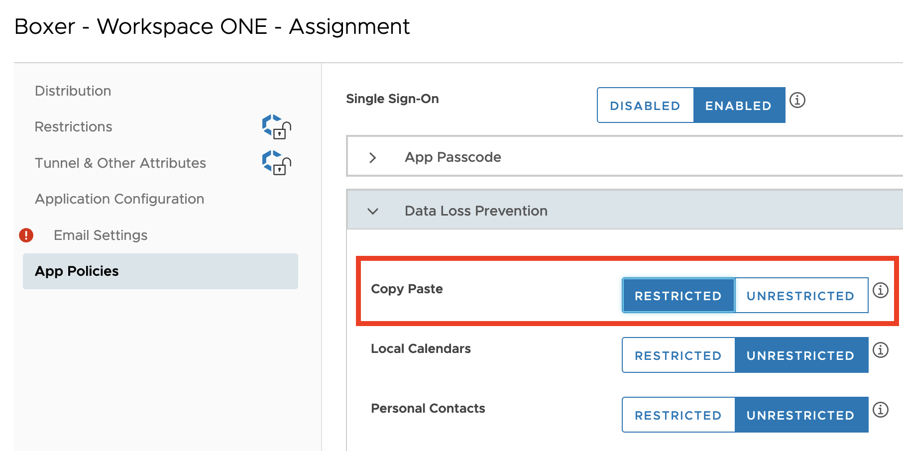 Copy&Paste Total restrict